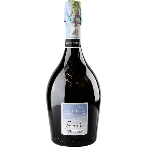 Игристое вино La Tordera Saomi Prosecco DOC Treviso Brut белое брют 0.75 л (1060-21) - фото 1