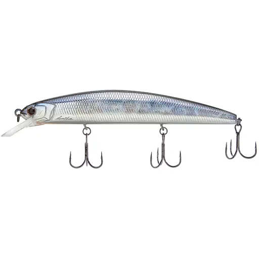 Воблер OSP Asura Varuna 110F 113 мм 14.2 г H09 Ice Shad, 1.0-1.5 м