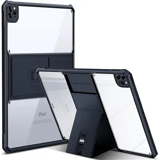 TPU+PC чохол Xundd Stand c посиленими кутами для Apple iPad Pro 13 (2024-25) Чорний - фото 2