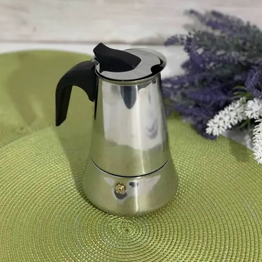 Гейзерная кофеварка на 4 чашки 200 мл газовая Edenberg EB-3788 - фото 4