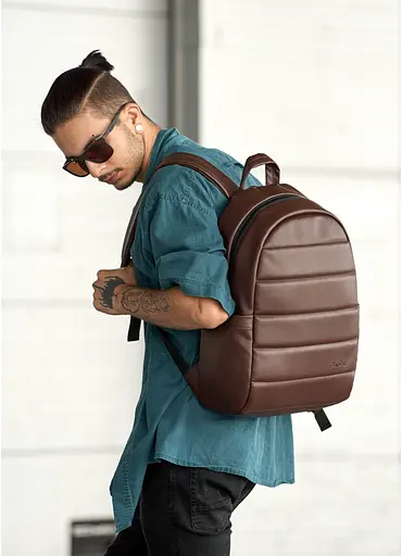 Мужской рюкзак Sambag ZARD LRT шоколадный 46 х 28 х 13 см (25088020m) - фото 1