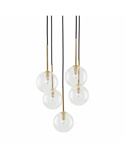 Підвісний світильник TK Lighting 5943 Nilos G9 5x6W IP20 Bk - фото 3