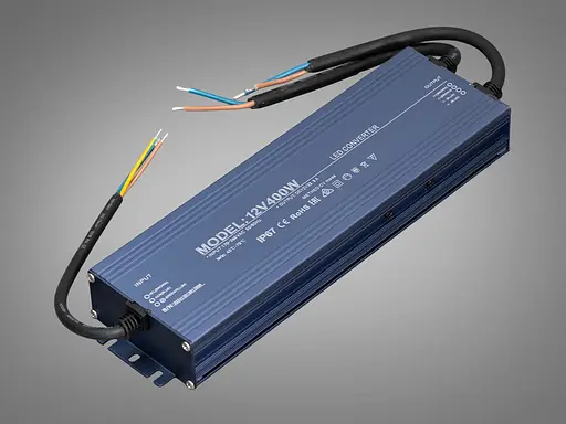 Герметичний блок живлення 12В, для LED стрічки, 400Вт, 33.33А - фото 1