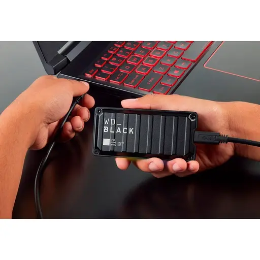 Внешний SSD накопитель Western Digital Black P40 Game Drive 2 TB (WDBAWY0020BBK) [96646] - фото 13