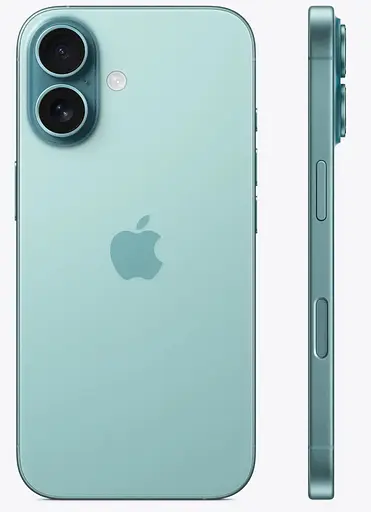 Смартфон Apple iPhone 16 128GB Teal MYED3 - фото 2