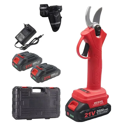 Сучкорез WEIWAN Battery Secateurs Electric Professional 30 мм с бесщеточным двигателем