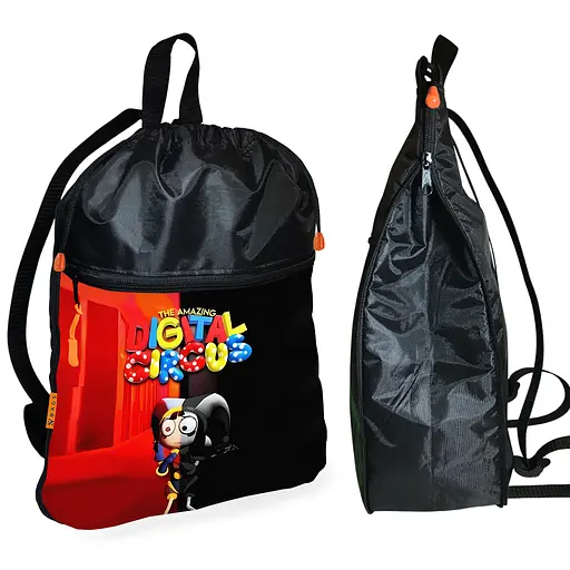 Шкільний рюкзак дитячий Цифровий Цирк + Сумка для взуття спортивної форми рюкзак-мішок хлопчикові (01880) - фото 2