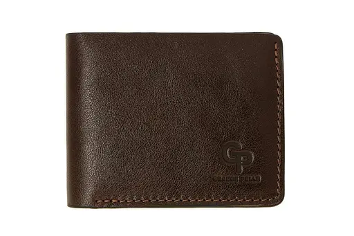 Кожаный кошелек Grande Pelle 11.5х9х1 см acs0029313 - фото 1