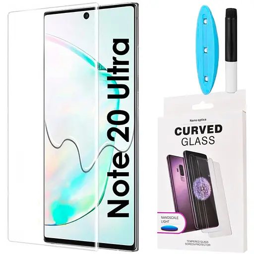 Захисне скло DK для Samsung Galaxy Note20 Ultra N985/N986 UV Curved 012754 clear