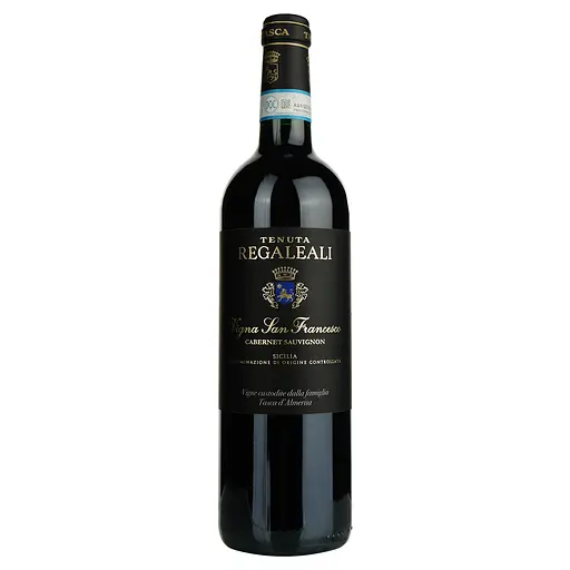 Вино Tasca d'Almerita Vigna San Francesco Cabernet Sauvignon Sicilia DOC, красное, сухое, 0,75 л - фото 1