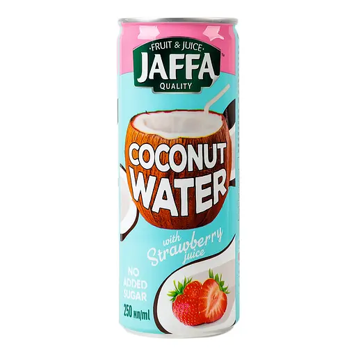 Кокосовая вода с соком клубники Jaffa 250 мл