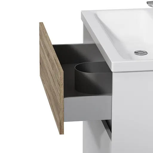 Тумба підлогова AM.PM GEM S 75 см з умивальником M91-FSX0752-WC0752WF38 - фото 7