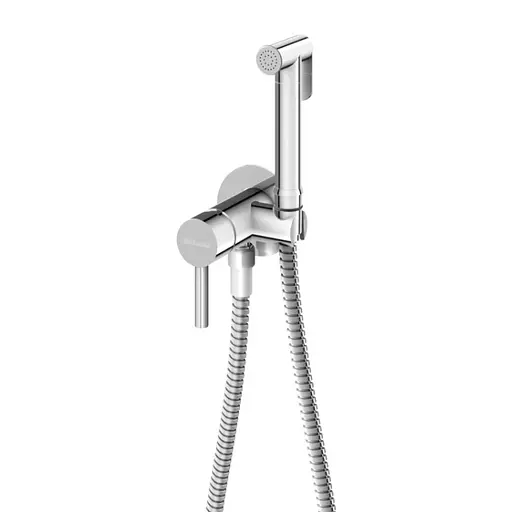 Набір гігієнічного душу прихованого монтажу Kohlman Axel Chrom QW135A, Хром - фото 1