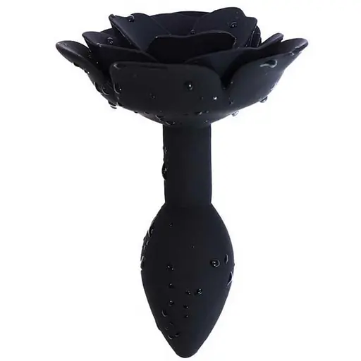 Анальная пробка Passion Роза силиконовая размер S (4821002030262) - фото 2