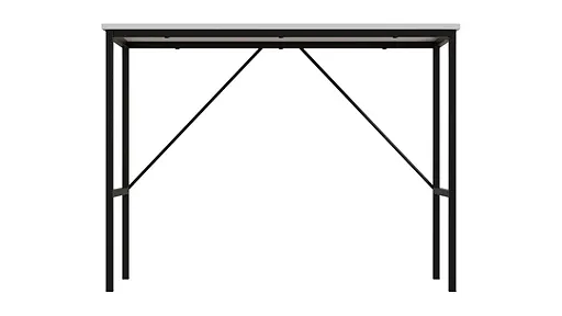 Стіл письмовий Line Тайм Ferrum-decor 750x1000x500 Чорний метал ДСП Біле 16 мм (FRD-104864) - фото 4