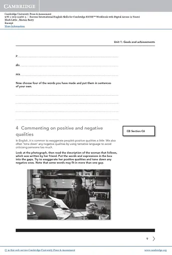 Success International English Skills for Cambridge IGCSE Workbook with Digital Access (2 Years) - фото 10