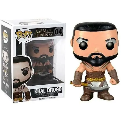 Фигурка Funko Pop Кхал Дрого Игра Престолов Game of Thrones Khal Drogo GT 10см KD04 - фото 1