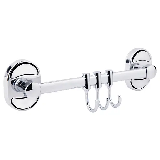 Планка с 3-мя подвижными крючками Lidz (CRM)-114.08.03 - фото 1