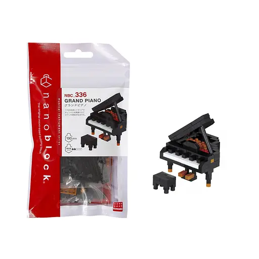 Конструктор Nanoblock Рояль 190 элементов (124122) - фото 3