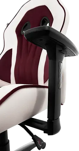 Геймерське крісло GT Racer біле з червоним (X-2645 White/Red) - фото 10