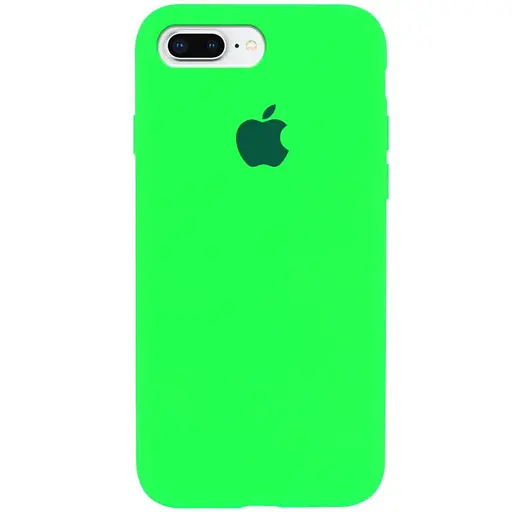 Чохол Epik Silicone Case Full Protective AA для Apple iPhone 7 plus/8 plus 5.5 Салатовий/Neon Green