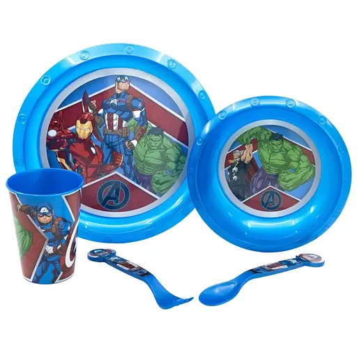 Детский набор 5 предметов Stor Avengers (74115)