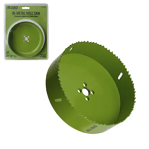 Свердло корончате Alloid Building Tools біметалеве 146 мм (HS-30146) - фото 2