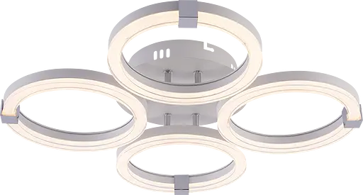 Люстра світлодіодна V DK6303-4 WH+CR - фото 3