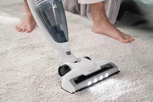 Пылесос беспроводной Ardesto 85 Вт автономная работа до 35 мин HEPA турбощетка с LED белый - фото 6