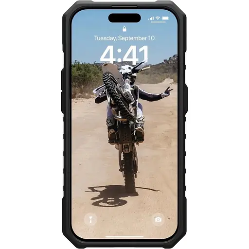 Оригінальний протиударний чохол UAG Pathfinder MagSafe для iPhone 15 Pro (6.1") Olive Drab 114281117272 - фото 10