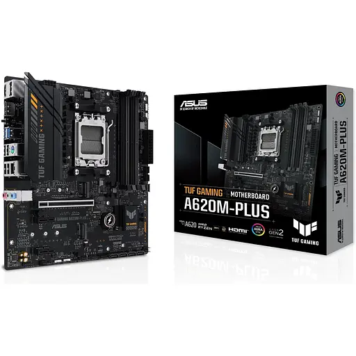 Материнська плата Asus TUF Gaming A620M-Plus Socket AM5 - фото 2