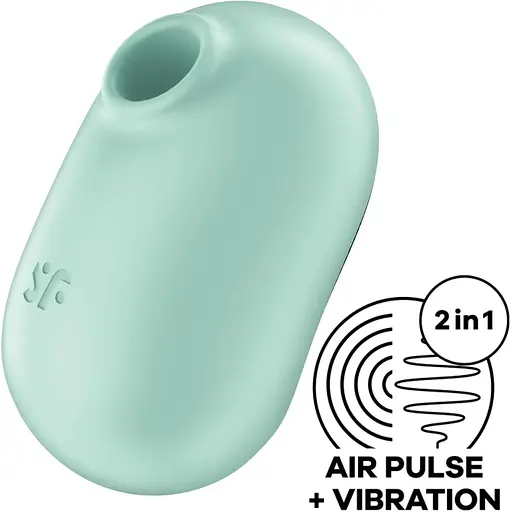 Вакуумный стимулятор Satisfyer Pro To Go 2 Mint - фото 2