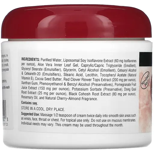 Крем для обличчя Source Naturals Phyto-Estrogen Cream фіто-естроген 113.4 г - фото 2
