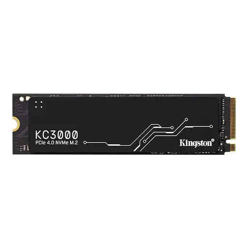 SSD накопичувач 4TB Kingston KC3000 M.2 2280 PCIe 4.0 x4 NVMe 3D TLC (SKC3000D/4096G) - фото 1