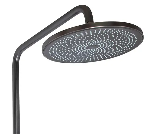 Душевая система универсальная Qtap Slavonice Gunmetal Black PVD с изливом QTSLA111GMB45905 - фото 4