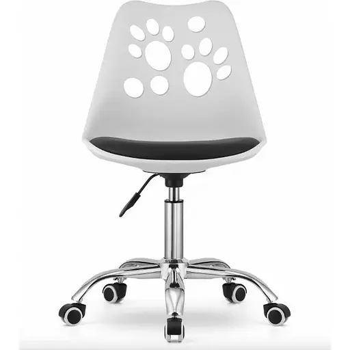 Офисное кресло Leobert Print бело-черный - фото 4