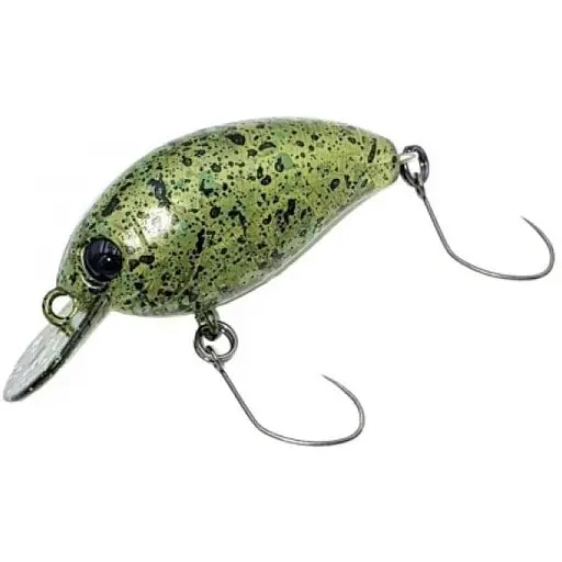 Воблер Nories Wormin g Crank Shot Spin Shallow 37 mm 3,5 g Зелений/Чорний (1013-1561.01.57)