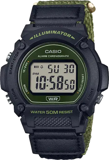 Часы Casio Timeless Collection W-219HB-3AVEF