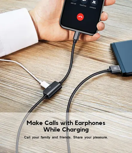 Аудио USB-адаптер Baseus Music Series Audio Cable for iPhone Lightning - фото 6