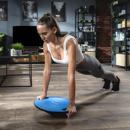 Диск балансировочный Hop-Sport 40см голубой - фото 8