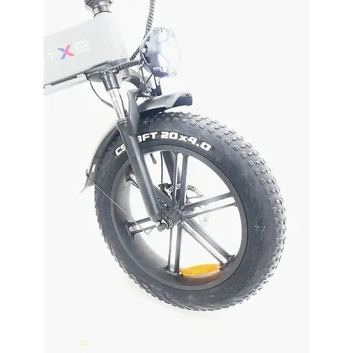 Электровелосипед Robust X8 фетбайк 1200W 48V 24Ah серый - фото 4