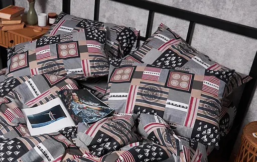 Набір наволочок Moon&Star Бязь Gold Люкс Nautical 40х60 см 2 шт - фото 2