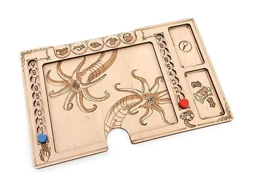 Планшет Tower Rex ігронайзер гравця для гри Жах Аркгема. Третє видання Arkham Horror Player Board (5779) - фото 2