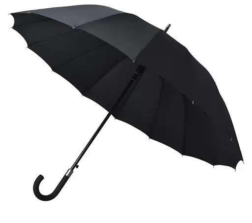 Парасолька Semi Line Black (2512-0) (DAS302135) - фото 1
