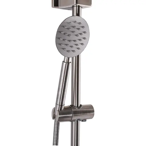 Душова система Globus Lux ALPEN SBT1-0002 змішувач з верхнім душем і ручною лійкою для комфортного душу - фото 3