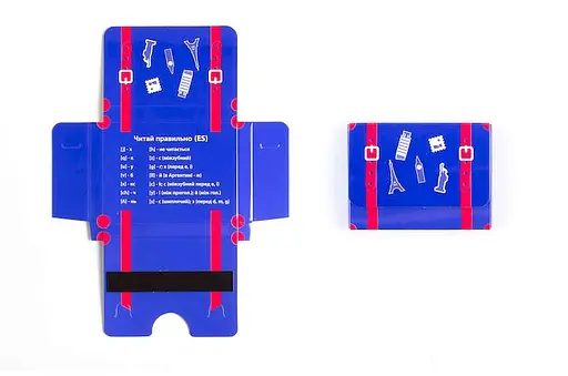 Настільна гра English Student Картки для вивчення розмовної іспанської мови English Student (укр.) (41313384) - фото 3