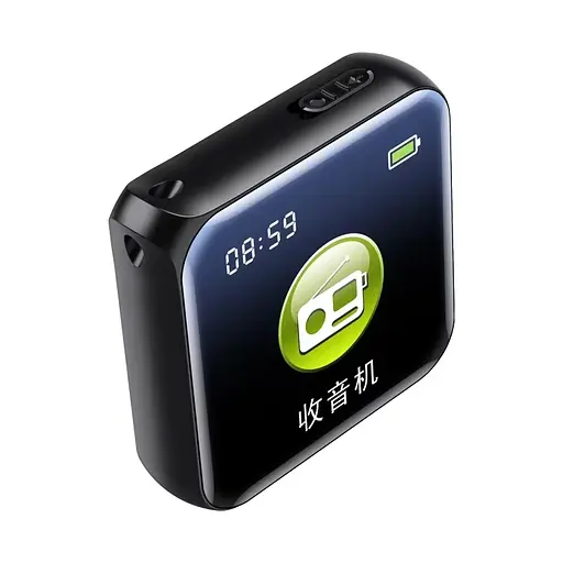 Міні диктофон з великим екраном, радіо та MP3 плеєром Nectronix M30, 32 Гб пам'яті (101084-32) - фото 5