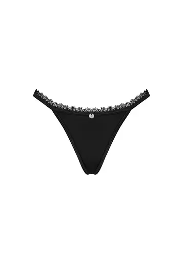 Стрінги Obsessive Maderris XS/S чорний - фото 5