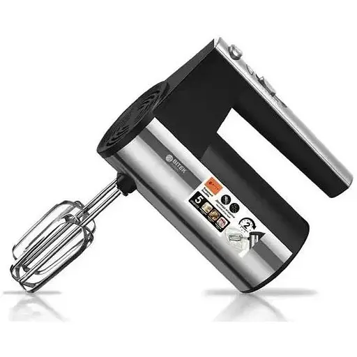 Ручний міксер Bitek BT-6629 із насадками для замішування тіста 5 швидкостей 800 Вт - фото 2