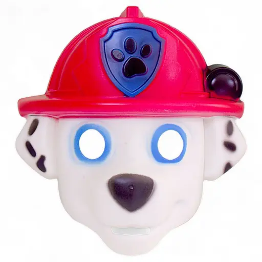 Маска пластикова "Щінячий патруль" KA-23-1135, в пакеті Червоний - фото 1